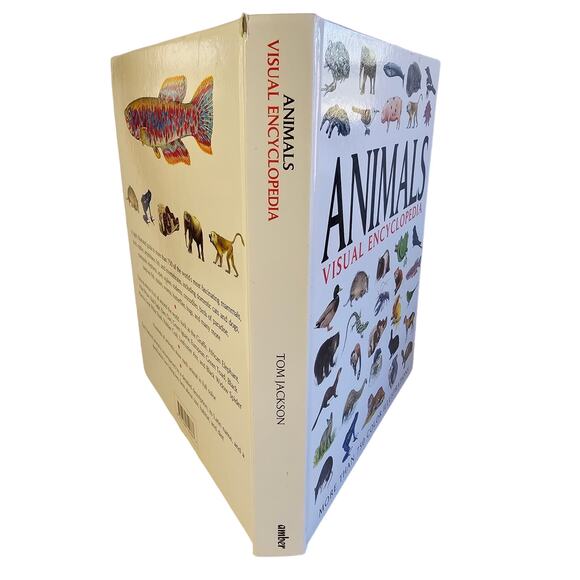 ANIMALS VISUAL ENCYCLOPEDIA Color Illustrations Hardcover BOOK - Picture 4 of 8